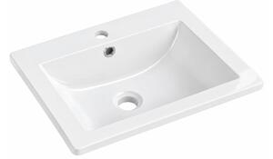 Mexen Lora εντοιχισμένος νιπτήρας 53 x 46 cm, λευκός - 25365300