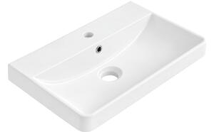 Mexen Dagna νεροχύτης εντοιχισμένος στον πάγκο 50 x 35 cm, λευκός - 21995100