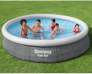 Bestway Πισίνα Σετ Στρογγυλή 366 x 76 εκ