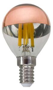 Diolamp Λαμπτήρας Led Filament E14 DIM G45 ROSE GOLD 5W 2700K - Diolamp - BOVA5WWDIMRG