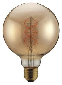 Eurolamp ΛΑΜΠΑ LED G95 FILAMENT "DECOR" 5W E27 1800K 220-240V DIMMABLE GOLD EUROLAMP - 147-78702