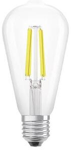 Eurolamp ΛΑΜΠΑ ST64 FILAMENT 4W 840LM E27 4000K CLEAR EUROLAMP - 147-78346