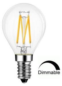 Universe LED Λάμπα Filament G45 6W Ουδέτερο 4000K E14 Διάφανη DIMMABLE Universe - 1-U013772