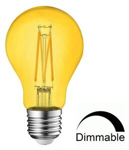 Universe LED Λάμπα Filament A60 9W Θερμό E27 Μελί Γυαλί DIMMABLE Universe - 1-U008433