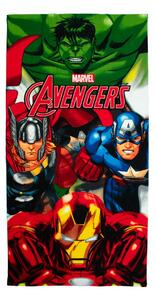 Παιδική Πετσέτα Θαλάσσης Microfiber (70x140) Dimcol Avengers 185 White