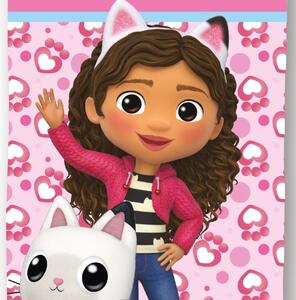 Παιδική Πετσέτα Θαλάσσης Microfiber (70x140) Dimcol Gabby's Dollhouse 113 Pink