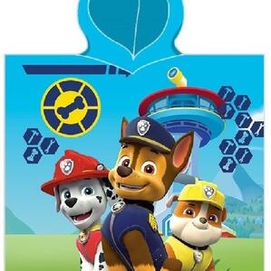Παιδικό Πόντσο (50x100) Dimcol Paw Patrol 203 Sky Blue