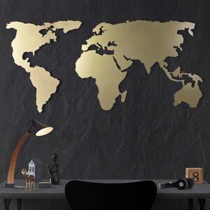 Διακοσμητικό Τοίχου (120x60) A-G World Map Silhouette 805BSG1091