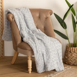 Γούνινη Κουβέρτα Καναπέ (120x160) A-S Boucle L.Grey 131501B