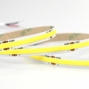 Eurolamp LedStrips 5 Μέτρα ΤΑΙΝΙΑ LED COB 5M 12W 24V ΚΙΤΡΙΝΟ 480L/M IP44 PRO EUROLAMP - 145-72027