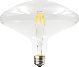 Diolamp Λάμπα Led Filament Zyro Σε Διάφανο Γυαλί Ε27 6W 690lm 2700K 230V/Ac Ντιμαριζόμενη Diolamp - ZYRO6WWDIM