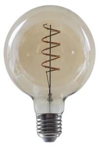 ACA LED FILAMENT E27 DIM G95 AMBER SPIRAL 4W 1800K 230V AC 270LM RA80 ACA - PALA954WWSDIMAM