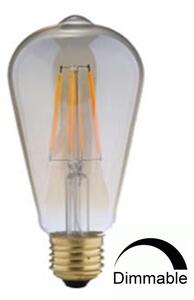 Universe LED Λάμπα Filament ST64 7W Θερμό E27 Μελί DIMMABLE Universe - 1-U007207