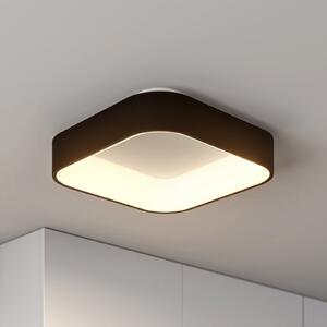 Arcchio Φωτιστικό οροφής LED Aleksi, 45 x cm, μαύρο, CCT, ρυθμιζόμενος, Μαύρο, Κουζίνα, Μέταλλο, σύγχρονο