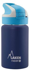 Παγούρι - Θερμός 350ml Με Καλαμάκι Laken Μπλε
