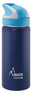 Παγούρι - Θερμός 500ml Με Καλαμάκι Laken Μπλε