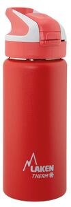 Παγούρι - Θερμός 500ml Με Καλαμάκι Laken Κόκκινο