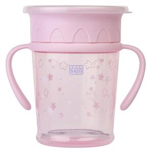 Ποτήρι Εκπαιδευτικό 225ml Saro Pink 51443