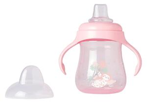 Ποτήρι Εκπαιδευτικό 250ml Saro 51432 Ροζ