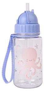 Παγούρι 450ml Με Καλαμάκι Saro Sea Friend 74001