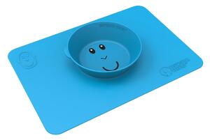 Δίσκος Εκπαίδευσης Φαγητού Matchstick Monkey Anti-Slip Bowl Blue