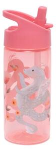 Παγούρι 380ml Με Καλαμάκι Petit Monkey Fairytale Dragon Peony