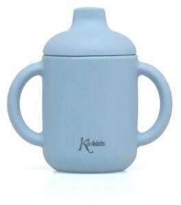 Ποτήρι Εκπαιδευτικό Σιλικόνης 120ml Kiokids Σιέλ 3544