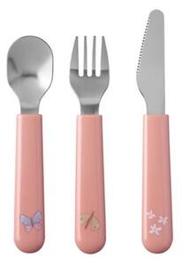 Πιρούνι-Μαχαίρι-Κουτάλι (Σετ) Little Dutch Flowers & Butterflies MEP108033065243