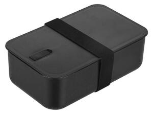 Φαγητοδοχείο Με Χωρίσματα 1000ml (19x11.5x6.5) Estia Save The Aegean Midnight Black 01-19365