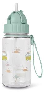 Παγούρι 400ml Με Καλαμάκι Saro Aloha 74009
