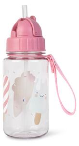 Παγούρι 400ml Με Καλαμάκι Saro Ice Creams 74006