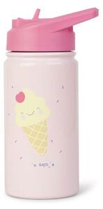 Παγούρι - Θερμός 350ml Με Καλαμάκι Saro Ice Cream 74506