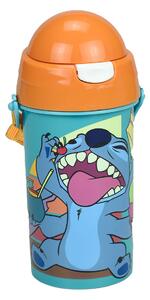 Παγούρι 500ml Με Καλαμάκι Gim FD Lilo & Stitch