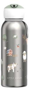 Παγούρι - Θερμός 350ml Με Καλαμάκι Little Dutch Little Farm MEP107458065399