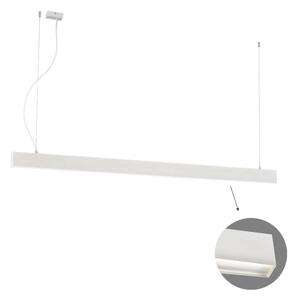 Γραμμικό Φωτιστικό Κρεμαστό Viokef Ciba 3916-00226-3-W-M-N L2260 3000K Λευκό