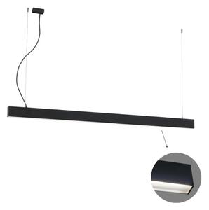 Γραμμικό Φωτιστικό Κρεμαστό Viokef Ciba 3916-00226-3-B-M-N L2260 3000K Μαύρο Ματ