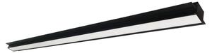 Γραμμικό Φωτιστικό Χωνευτό Viokef Sasa 3917-04170-4-B-P-D4 L1700 4000K Dimmable Μαύρο Ματ