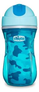Παγούρι 266ml Με Καλαμάκι Chicco Sport F04-06991-20-01 Μπλε