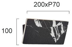 Φωτιστικό Επίτοιχο Viokef Selena 4320200 3000K Μαύρο Ματ