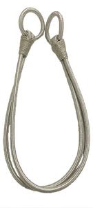 Δέστρα Κουρτίνας Grace Silver 630104