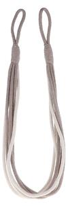 Δέστρα Κουρτίνας L-N Queen Taupe/Off-White 216263