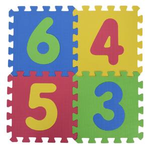 Αφρώδες Παζλ Δαπέδου (Σετ 9τμχ) K-M Numbers 491210000