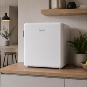Ψυγείο Mini Bar Samus SW066RE με Χωρητικότητα 47L, Ενεργειακή Κλάση E και Ύψος 50cm - White