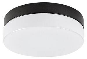 Rabalux 75025-Φωτιστικό οροφής μπάνιου LED GAELO LED/15W/230V διάμετρος 23 cm μαύρο