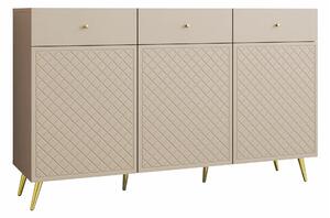 Σιφονιέρα Comfivo K101, Beige, 92x150x42cm