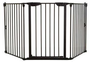 Πόρτα Ασφαλείας 74.5-195cm Dreambaby Discovey 3 Panel Black BR79494