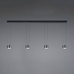 BANKAMP Impulse Flex LED κρεμαστό φωτιστικό 4fl μαύρο