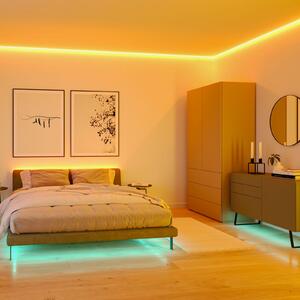 Paulmann LED ταινία MaxLED 500 COB βασικό σετ, 3 m, RGBW, ρυθμιζόμενος, Μεταλλικό, Σαλόνι / τραπεζαρία, Πλαστικό