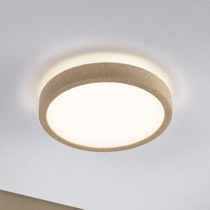Paulmann LED-Panel Cosara, Ø 30 cm, μπεζ, IP44, 3000K, Μπεζ, Σαλόνι / τραπεζαρία, Πλαστικό, Σκανδιναβικό