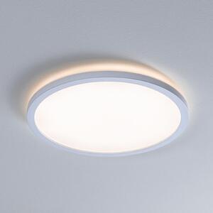 Paulmann LED Panel Atria Shine Ø29cm λευκό IP44 3000K on/off, Λευκό, Μελέτη / Γραφείο, Πλαστικό, σύγχρονο